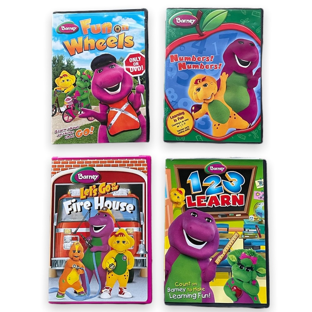 Barney DVD set of 4